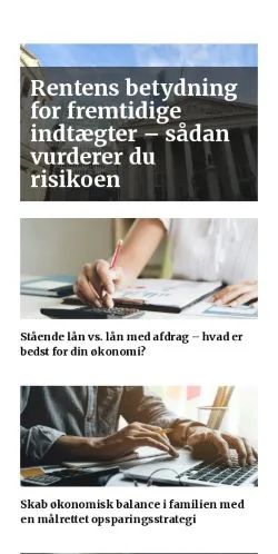Anteprima del sito kreditland.dk, media di Danimarca per articoli sponsorizzati