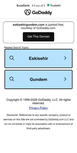 Anteprima del sito Eskişehir Gündem, media di Turchia per articoli sponsorizzati