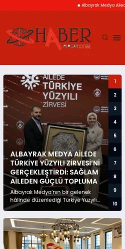 Podgląd witryny Haber Fırsat, medium z kraju Turcja do artykułów sponsorowanych