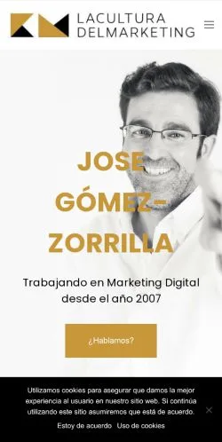 Anteprima del sito Jose Gómez-Zorrilla, media di Spagna per articoli sponsorizzati