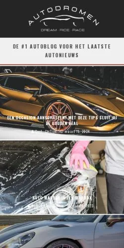 Anteprima del sito Autodromen, media di Paesi Bassi per articoli sponsorizzati