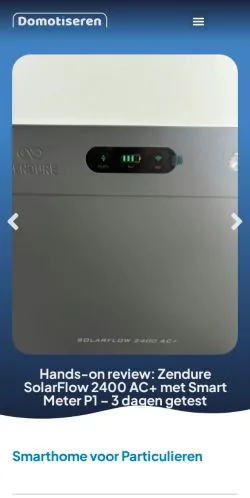 Anteprima del sito Domotiseren, media di Paesi Bassi per articoli sponsorizzati