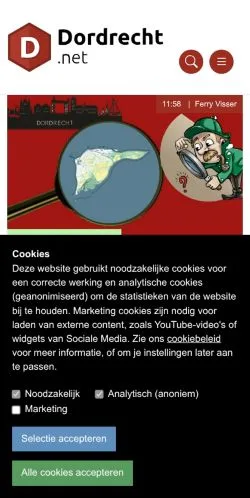 Anteprima del sito Dordrecht, media di Paesi Bassi per articoli sponsorizzati