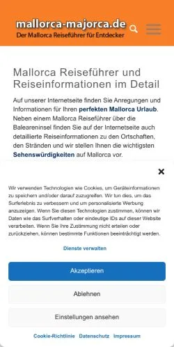 Anteprima del sito Mallorca, media di Germania per articoli sponsorizzati
