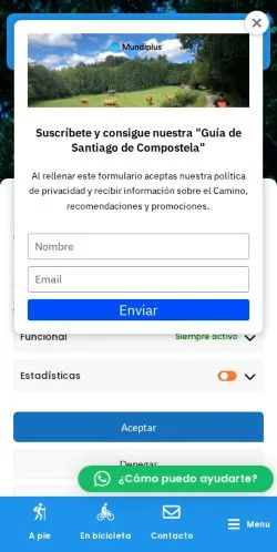 Preview of the Mundiplus website, a media outlet in Spain for sponsored articles