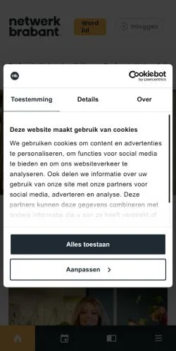 Anteprima del sito Netwerk Brabant, media di Paesi Bassi per articoli sponsorizzati