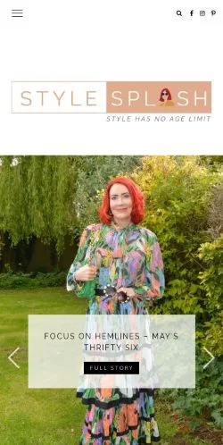 Forhåndsvisning av nettstedet Style Splash -, medium fra Storbritannia for sponsede artikler