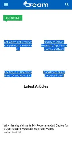 Vorschau der Website Beam, Medium aus Vereinigte Staaten für gesponserte Artikel