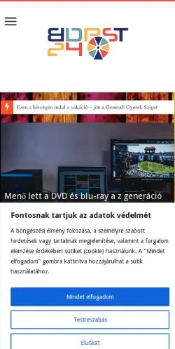 Anteprima del sito BDPST24, media di Ungheria per articoli sponsorizzati