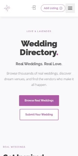 Anteprima del sito Love And Lavender, media di Stati Uniti per articoli sponsorizzati