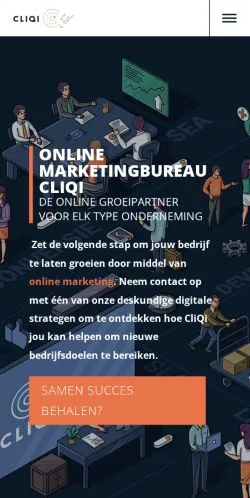 Anteprima del sito CliQi, media di Paesi Bassi per articoli sponsorizzati