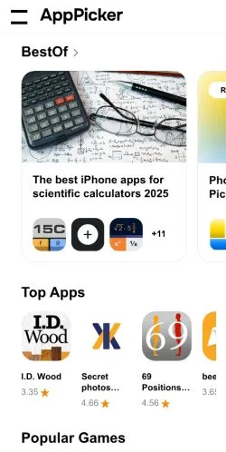 Forhåndsvisning af appPicker, medie fra USA til sponsorerede artikler