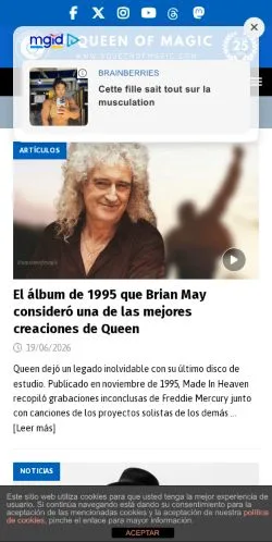 Forhåndsvisning af A Queen Of Magic, medie fra Spanien til sponsorerede artikler
