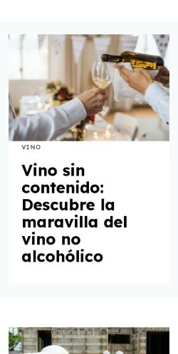 Anteprima del sito bloghombre.es, media di Spagna per articoli sponsorizzati