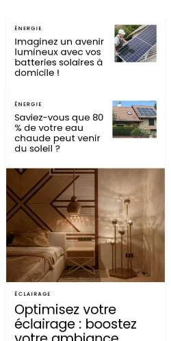 스폰서 기사용 프랑스 매체 designenmaison.fr 사이트 미리보기