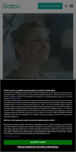 Podgląd witryny Garbo, medium z kraju Rumunia do artykułów sponsorowanych