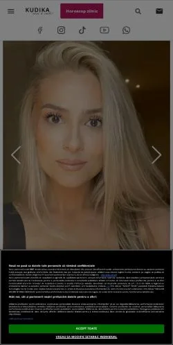 Podgląd witryny Kudika Lifestyle, medium z kraju Rumunia do artykułów sponsorowanych