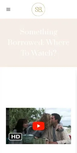 Forhåndsvisning av nettstedet Something Borrowed, medium fra USA for sponsede artikler