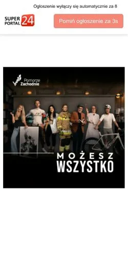 Anteprima del sito SuperPortal24, media di Polonia per articoli sponsorizzati