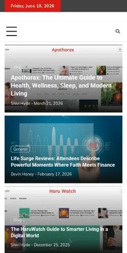 スポンサード記事向けのアメリカ合衆国メディア、BBN Dailyのサイトプレビュー