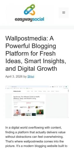 Forhåndsvisning af Easy Way Social -, medie fra USA til sponsorerede artikler