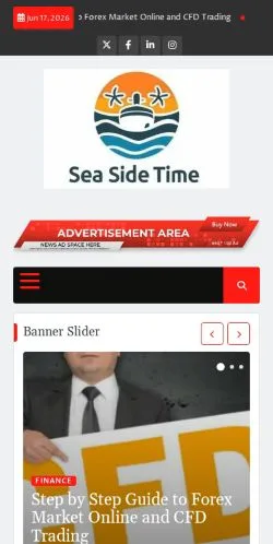 Preview of the Sea Side Time website, a media outlet in United States for sponsored articles