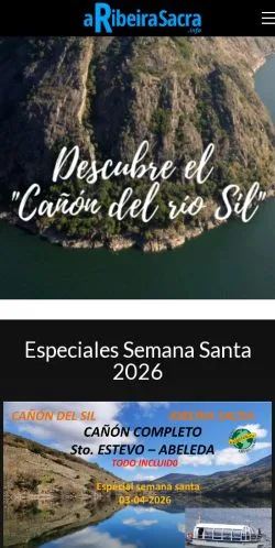 Anteprima del sito Ribeira Sacra, media di Stati Uniti per articoli sponsorizzati