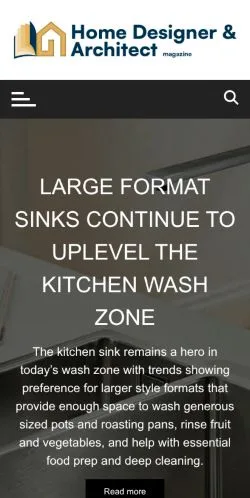 Anteprima del sito Home Designer & Architect, media di Regno Unito per articoli sponsorizzati