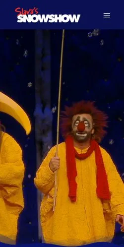 Anteprima del sito Slava's SnowShow, media di Regno Unito per articoli sponsorizzati
