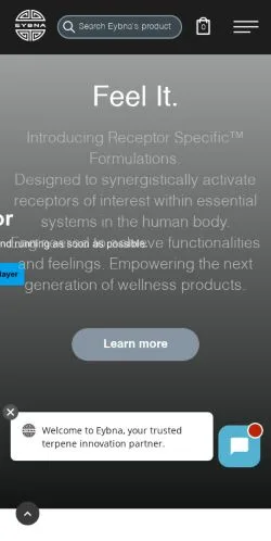 Forhåndsvisning av nettstedet Eybna, medium fra USA for sponsede artikler