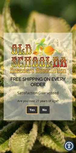 スポンサード記事向けのアメリカ合衆国メディア、Old School Breeders Associationのサイトプレビュー