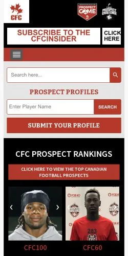 Anteprima del sito CanadaFootballChat.com, media di Canada per articoli sponsorizzati