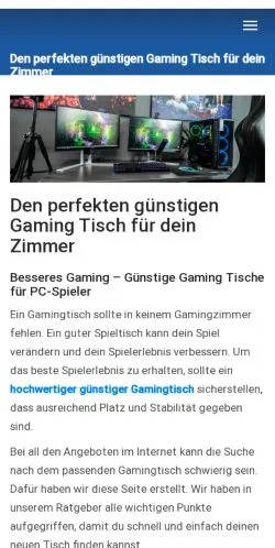 Podgląd witryny Besser Gaming, medium z kraju Niemcy do artykułów sponsorowanych