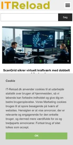 Forhåndsvisning af ITReload, medie fra Danmark til sponsorerede artikler