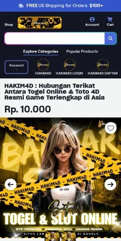 Anteprima del sito HAKIM4D, media di Stati Uniti per articoli sponsorizzati