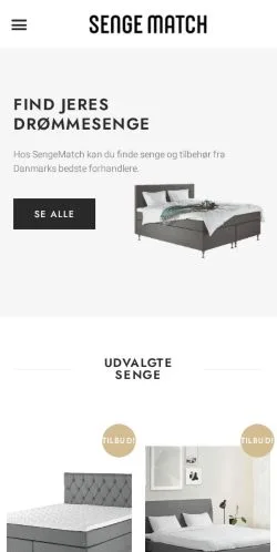 Vorschau der Website Sengematch, Medium aus Dänemark für gesponserte Artikel