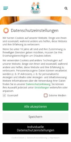 Anteprima del sito Senioren Wegweiser, media di Germania per articoli sponsorizzati