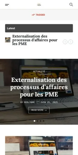 Anteprima del sito Contenu Libre, media di Francia per articoli sponsorizzati