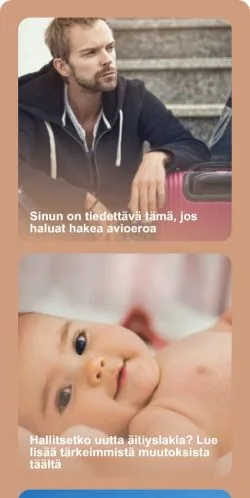 Podgląd witryny Baby Plus, medium z kraju Finlandia do artykułów sponsorowanych