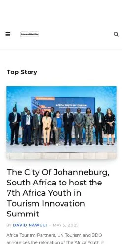 Aperçu du site Ghanafuo News, média de Royaume-Uni pour articles sponsorisés