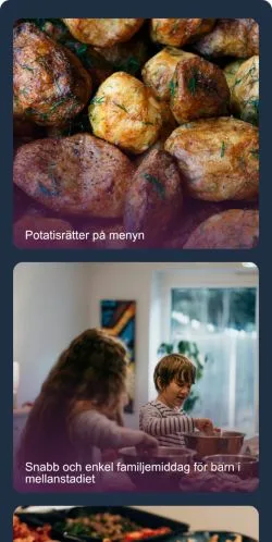 Anteprima del sito Grym Mat, media di Svezia per articoli sponsorizzati