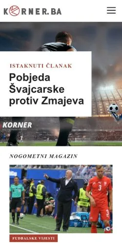 Forhåndsvisning af KORNER, medie fra Kroatien til sponsorerede artikler