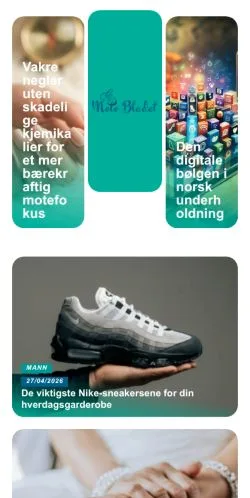 Anteprima del sito Mote Bladet, media di Norvegia per articoli sponsorizzati