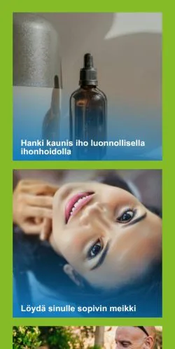 Anteprima del sito Ruokaideat, media di Finlandia per articoli sponsorizzati