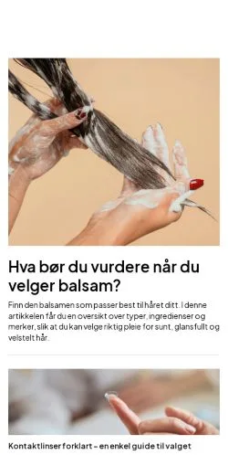 Preview of the sunnretning.com website, a media outlet in Norway for sponsored articles