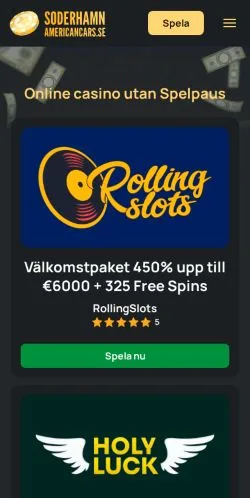 스폰서 기사용 스웨덴 매체 Casino Utan Spelpaus 사이트 미리보기