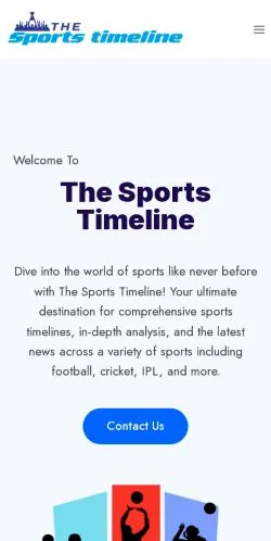 Anteprima del sito The Sports Timeline, media di Stati Uniti per articoli sponsorizzati