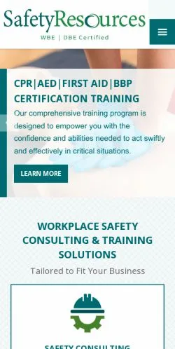Forhåndsvisning av nettstedet Safety Resources, medium fra USA for sponsede artikler