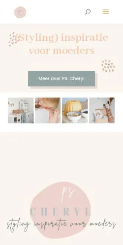 스폰서 기사용 네덜란드 매체 Ps. Cheryl 사이트 미리보기