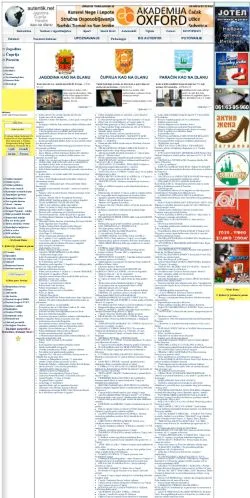 Podgląd witryny Autentik Pomoravlje, medium z kraju Stany Zjednoczone do artykułów sponsorowanych